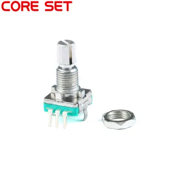 5Pcs 20 Position 360 Degree Rotary Encoder EC11 w Push Button 5Pin Handle Long 15MM With A Built In Push Button Switch
5Pcs 20 Position 360 Degree Rotary Encoder EC11 w Push Button 5Pin Handle Long 15MM With A Built In Push Button Switch