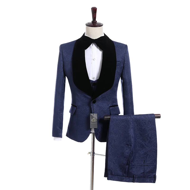 Handsome Groomsmen Wool blend Groom Tuxedos Mens Wedding Dress Man Jacket Blazer Prom Dinner (Jacket+Pants+Tie+Vest) A19
Handsome Groomsmen Wool blend Groom Tuxedos Mens Wedding Dress Man Jacket Blazer Prom Dinner (Jacket+Pants+Tie+Vest) A19