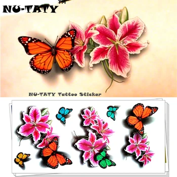 Nu-TATY Butterfly Dance 3d Temporary Tattoo Body Art Flash Tattoo Stickers 19*9cm Waterproof Tatoo Home Decor Wall Sticker
Nu-TATY Butterfly Dance 3d Temporary Tattoo Body Art Flash Tattoo Stickers 19*9cm Waterproof Tatoo Home Decor Wall Sticker