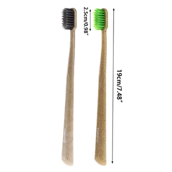 2Pcs Green Tea Nano Carbon Bamboo Toothbrush Ultra-Thin 0.01mm Soft Deep Clean Mar28
2Pcs Green Tea Nano Carbon Bamboo Toothbrush Ultra-Thin 0.01mm Soft Deep Clean Mar28