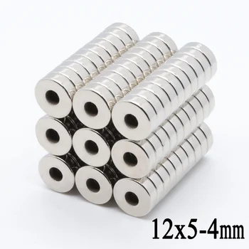 100PCS 12mm x 5mm Hole: 4mm Super Strong Neodymium Countersunk Ring Magnets Rare Earth N50 12*5-4mm
100PCS 12mm x 5mm Hole: 4mm Super Strong Neodymium Countersunk Ring Magnets Rare Earth N50 12*5-4mm