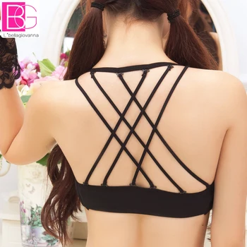Fashion AB CUP Spaghetti Beauty Back Young girls Bra Removable Strips Back Cross Floral Mesh Sexy women Intimates Underwear
Fashion AB CUP Spaghetti Beauty Back Young girls Bra Removable Strips Back Cross Floral Mesh Sexy women Intimates Underwear