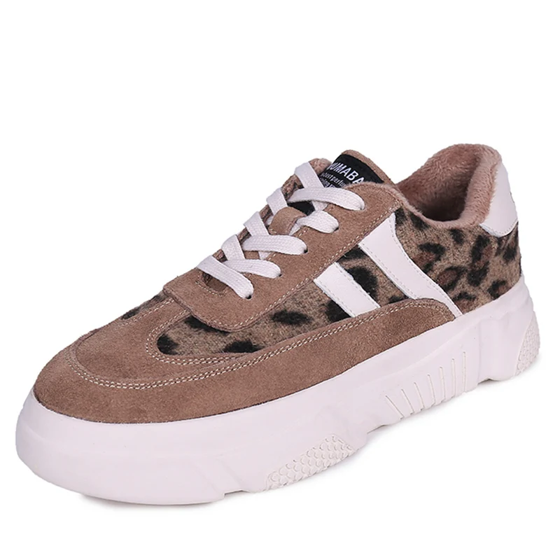 Moxxy Fashion Leopard Shoes Woman Platform Sneakers 2018 Women Casual Autumn Winter Shoes Plush Shoes Black Sneakers trainers
Moxxy Fashion Leopard Shoes Woman Platform Sneakers 2018 Women Casual Autumn Winter Shoes Plush Shoes Black Sneakers trainers