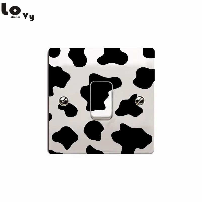 Creative Cow Print Vinyl Light Switch Sticker Cartoon Animal Wall Sticker for Kids Room Bedroom Home Decor
Creative Cow Print Vinyl Light Switch Sticker Cartoon Animal Wall Sticker for Kids Room Bedroom Home Decor