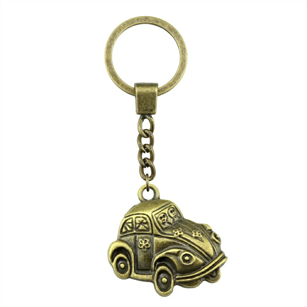 Keyring Car Keychain 31x31mm Antique Bronze Car Key Chain Party Souvenir Gifts For Women
Keyring Car Keychain 31x31mm Antique Bronze Car Key Chain Party Souvenir Gifts For Women