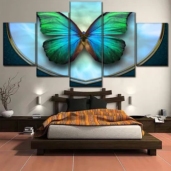 Modular Pictures Framework Poster 5 Pieces HD Prints Colorful Butterfly Abstract Canvas Painting Home Decor Wall Art Living Room
Modular Pictures Framework Poster 5 Pieces HD Prints Colorful Butterfly Abstract Canvas Painting Home Decor Wall Art Living Room