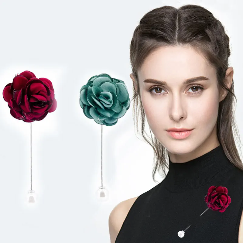 Fashion Cloth Fabric Flower Brooch Pin Cardigan Shirt Shawl Pin Ladies Women Professional Coat Badge Jewelry Accessories
Fashion Cloth Fabric Flower Brooch Pin Cardigan Shirt Shawl Pin Ladies Women Professional Coat Badge Jewelry Accessories