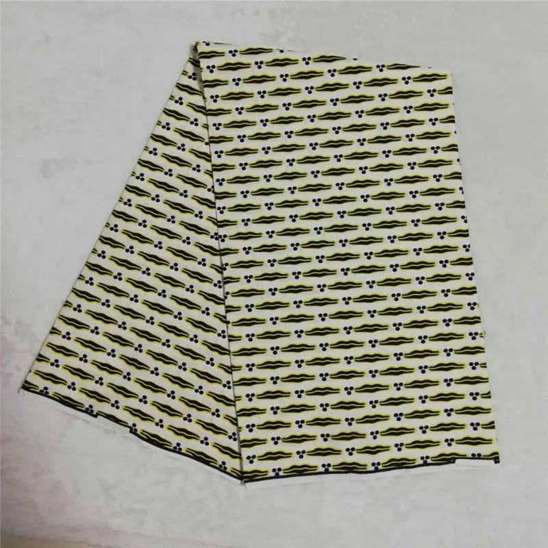 Hot Selling African wax clothes style white lips 100%polyester nigeria fabric 6yards/lot For DIY Men's Sewing F93-24
Hot Selling African wax clothes style white lips 100%polyester nigeria fabric 6yards/lot For DIY Men's Sewing F93-24