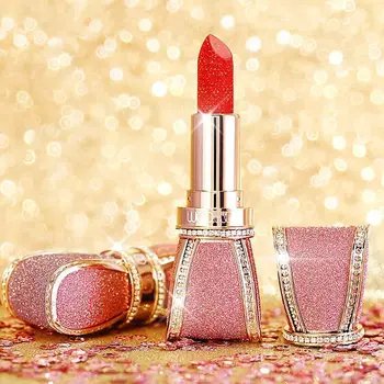 6 Color Velvet Rhinestone Bow Lipstick Matte Waterproof Diamond surface Lip stick Long Lasting Moist Non-stick Cup Makeup Gift
6 Color Velvet Rhinestone Bow Lipstick Matte Waterproof Diamond surface Lip stick Long Lasting Moist Non-stick Cup Makeup Gift