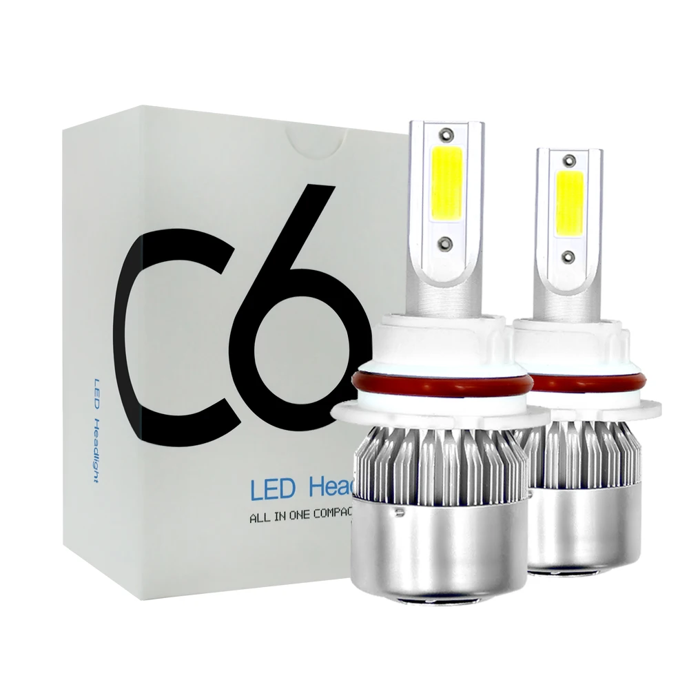 2pcs Car Lights Bulbs LED H4 H7 9003 HB2 H11 LED H1 H3 H8 H9 880 9005 9006 H13 9004 9007 Auto C6 Headlights 6000K Led Light
2pcs Car Lights Bulbs LED H4 H7 9003 HB2 H11 LED H1 H3 H8 H9 880 9005 9006 H13 9004 9007 Auto C6 Headlights 6000K Led Light