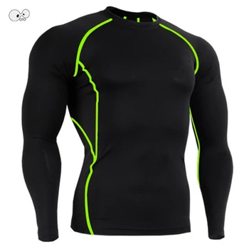 Mens Crossfit Long Sleeve Compression Shirt Bodybuilding Skin Tight Running Fitness Exercise Workout Tops Quick Dry Sportswear
Mens Crossfit Long Sleeve Compression Shirt Bodybuilding Skin Tight Running Fitness Exercise Workout Tops Quick Dry Sportswear