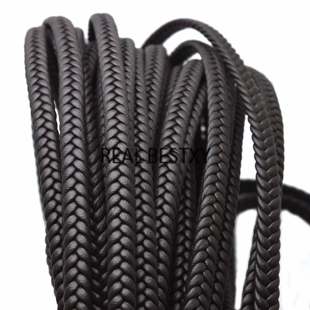 REAL BESTXY 1 Meter 8*3mm brown braided leather cords flat for bracelets making brown flat leather cord jewelry flat cord sale
REAL BESTXY 1 Meter 8*3mm brown braided leather cords flat for bracelets making brown flat leather cord jewelry flat cord sale