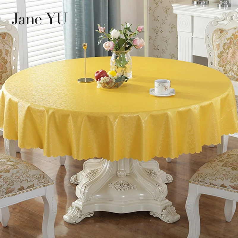 JaneYU Water Oil Repellency Wash Cloth Round Household Hotel Tablecloth Restaurant Large Round diameter 320cm Round Tablecloth
JaneYU Water Oil Repellency Wash Cloth Round Household Hotel Tablecloth Restaurant Large Round diameter 320cm Round Tablecloth