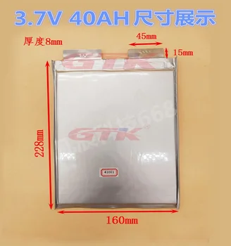 1pcs 3.7v 40Ah li-ion battery 3.7v 42ah li polymer battery for electric motor forklift battery pack diy High current capacity
1pcs 3.7v 40Ah li-ion battery 3.7v 42ah li polymer battery for electric motor forklift battery pack diy High current capacity