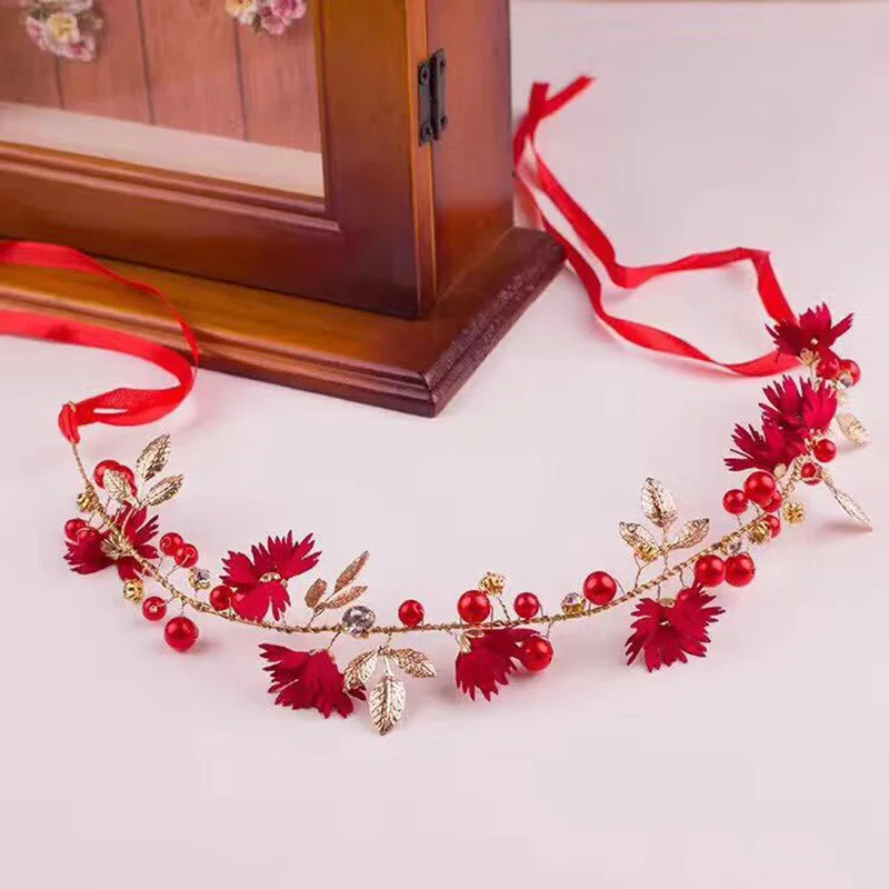 Fashion Women Flower Headband With Ribbon Wreath Wedding Party Ladies Girls Garlands Floral Crown Hairband HSJ88
Fashion Women Flower Headband With Ribbon Wreath Wedding Party Ladies Girls Garlands Floral Crown Hairband HSJ88