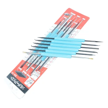 6pcs/set Solder Assist Precision Electronic Components Welding Grinding Cleaning Repair Tool Kit Assembly Work Hand Tool
6pcs/set Solder Assist Precision Electronic Components Welding Grinding Cleaning Repair Tool Kit Assembly Work Hand Tool