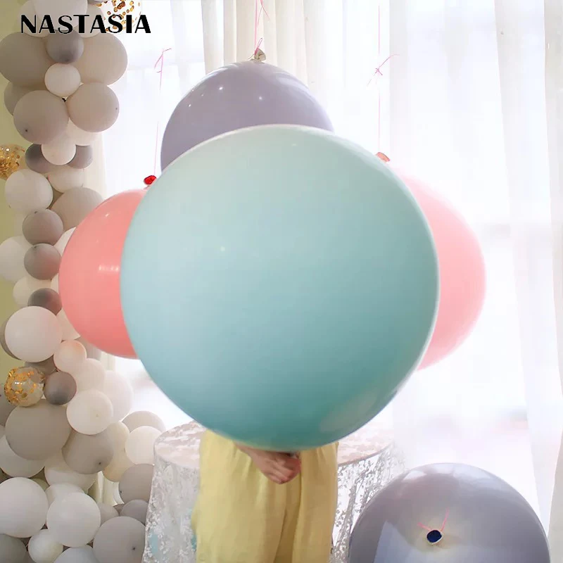 NASTASIA Macaron balloon Solid color 36inch 1pcs birthday wedding decoration globos cumpleanos infantiles anniversaire balloon 
NASTASIA Macaron balloon Solid color 36inch 1pcs birthday wedding decoration globos cumpleanos infantiles anniversaire balloon
