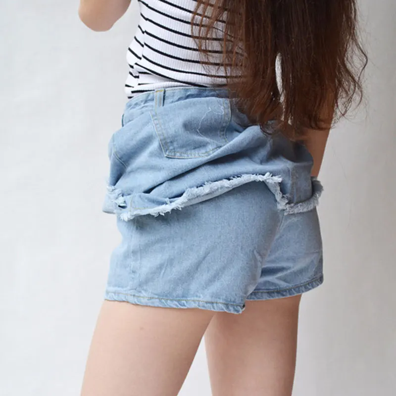 2019 Summer New Denim Shorts Culottes Anti Emptied Sirts Fashion Shorts Women Korean Hot Female Short Casual Jeans For Women
2019 Summer New Denim Shorts Culottes Anti Emptied Sirts Fashion Shorts Women Korean Hot Female Short Casual Jeans For Women