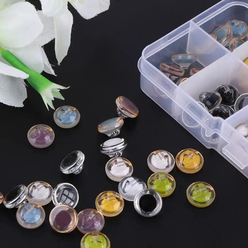 100pcs Plastic Safety Eyes Button Sew On Bear Doll Animal Stuffed Plush Toys DIY Hand Sewing Accessories
100pcs Plastic Safety Eyes Button Sew On Bear Doll Animal Stuffed Plush Toys DIY Hand Sewing Accessories