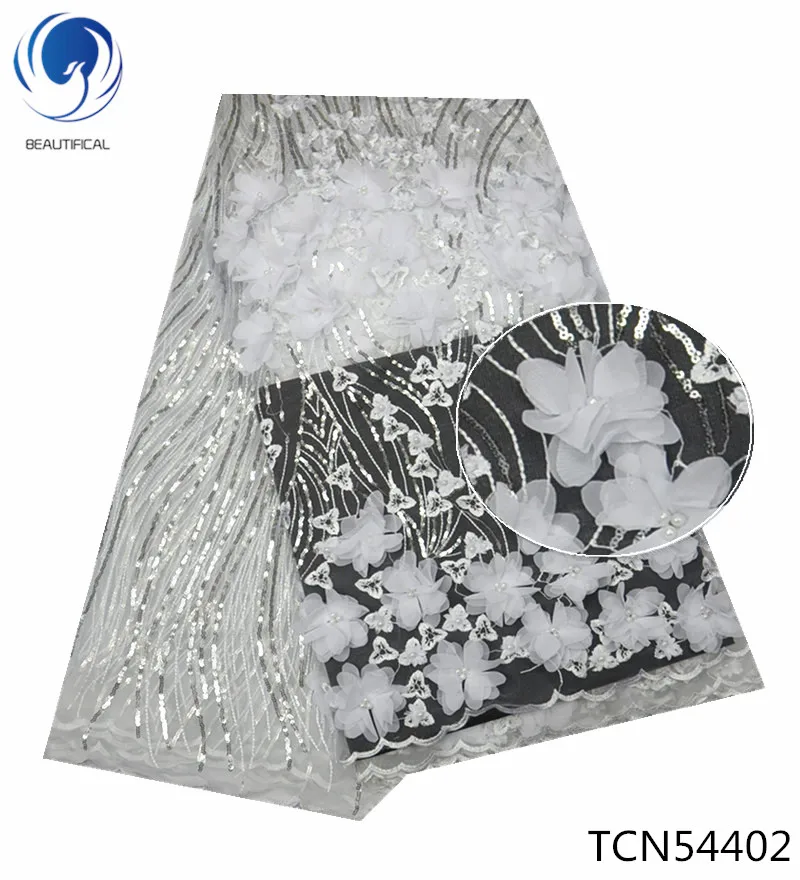 Beautifical White african fabrics 3d flowers tulle lace fabric with beads embroidery sequins net lace nigerian style TCN544
Beautifical White african fabrics 3d flowers tulle lace fabric with beads embroidery sequins net lace nigerian style TCN544