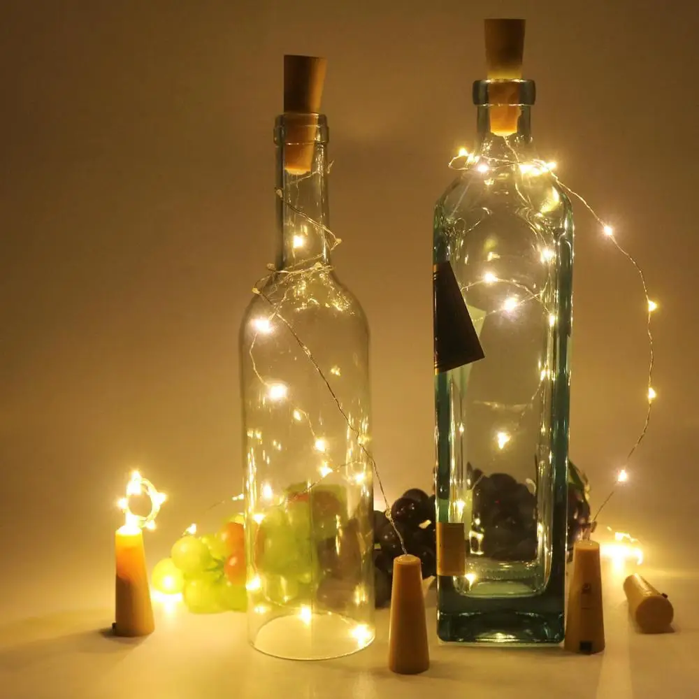 15X include battery 2M 20-LED Copper Wire String Light with Bottle Stopper for Glass Bottle Decoration Christmas string lights
15X include battery 2M 20-LED Copper Wire String Light with Bottle Stopper for Glass Bottle Decoration Christmas string lights