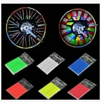 12Pcs Bicycle Light Wheel Rim Spoke Clip Tube Safety Warning Light Cycling Strip Reflective Reflector Bike Bicycle Accessories
12Pcs Bicycle Light Wheel Rim Spoke Clip Tube Safety Warning Light Cycling Strip Reflective Reflector Bike Bicycle Accessories