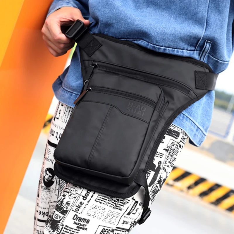 High Quality Nylon Men Hip Belt Waist Fanny Pack Motorcycle Riding Travel Shoulder Messenger Cross Body Bags Thigh Drop Leg Bag
High Quality Nylon Men Hip Belt Waist Fanny Pack Motorcycle Riding Travel Shoulder Messenger Cross Body Bags Thigh Drop Leg Bag