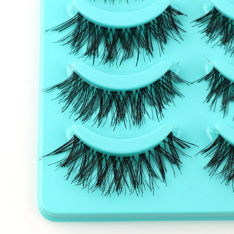 5 Pairs High Quality Hand Made Black Fake Eyelashes Messy Crisscross False Eyelashes For Makeup Beauty Wedding Tools
5 Pairs High Quality Hand Made Black Fake Eyelashes Messy Crisscross False Eyelashes For Makeup Beauty Wedding Tools
