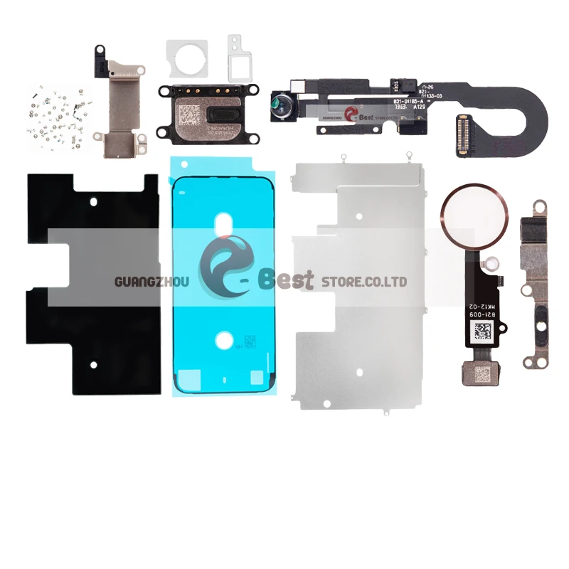 10set Full Set Spare Parts for iPhone 8G 8 PLUS with Home Button+Speaker+Flex Cable+Front Camera Repair Parts
10set Full Set Spare Parts for iPhone 8G 8 PLUS with Home Button+Speaker+Flex Cable+Front Camera Repair Parts
