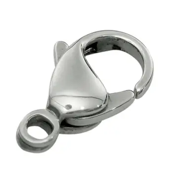 200pcs 304 Stainless Steel Lobster Claw Clasps, Grade A, Nickel Free, Size: about 6mm wide, 10mm long, 3mm thick, hole: 1.5mm
200pcs 304 Stainless Steel Lobster Claw Clasps, Grade A, Nickel Free, Size: about 6mm wide, 10mm long, 3mm thick, hole: 1.5mm