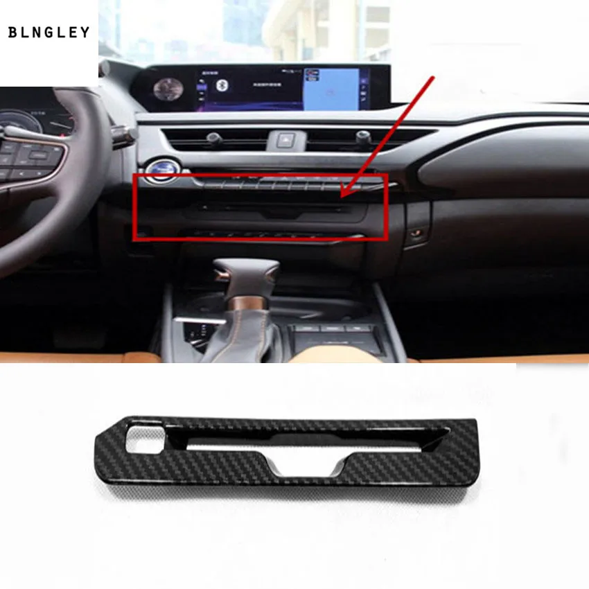 1pc Car sticker ABS carbon fiber grain Central control CD decoration cover for 2019 Lexus UX260h UX200 car accessories
1pc Car sticker ABS carbon fiber grain Central control CD decoration cover for 2019 Lexus UX260h UX200 car accessories