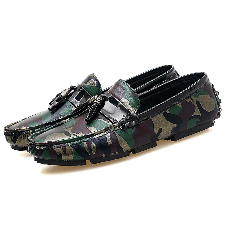 Men Boat Shoes 2019 Summer Dress Casual Leather Shoes Male Flats Loafers Camouflage Breathable Moccasin Soft Creepers Shoes
Men Boat Shoes 2019 Summer Dress Casual Leather Shoes Male Flats Loafers Camouflage Breathable Moccasin Soft Creepers Shoes