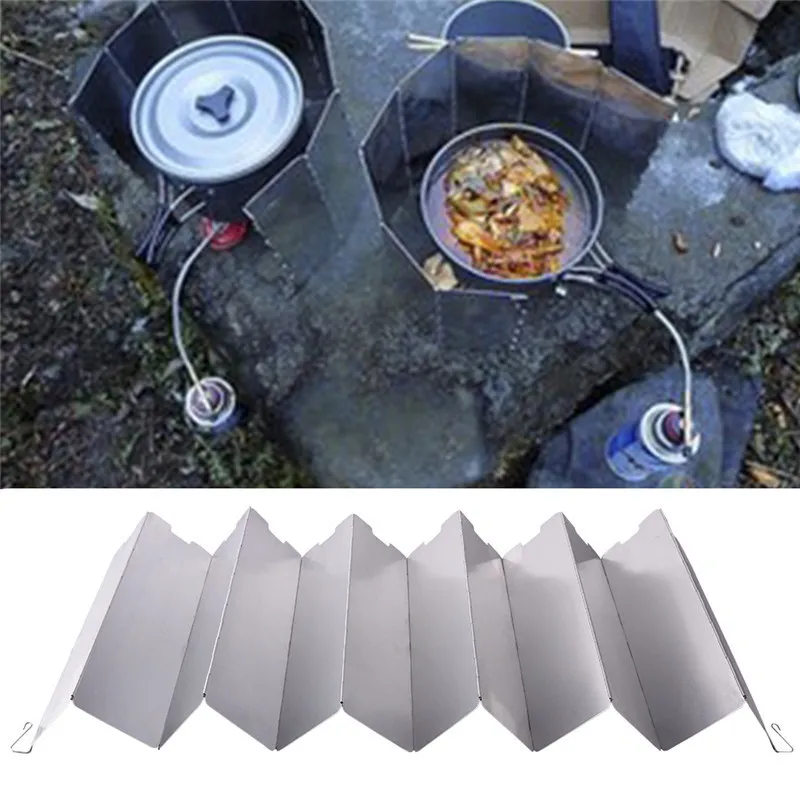 2017 Hot 12 Plates Foldable Gas Stove Wind Shield Windshield Portable Outdoor Tool Useful Screen Split Cooking Camping Wholesale
2017 Hot 12 Plates Foldable Gas Stove Wind Shield Windshield Portable Outdoor Tool Useful Screen Split Cooking Camping Wholesale