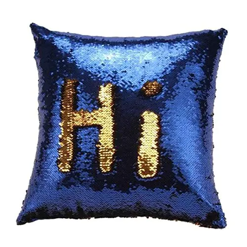 Practical Boutique Double Color DIY Glitter Sequins Letters"Hi" Throw Pillows Cushion Cover Home Textile Decor
Practical Boutique Double Color DIY Glitter Sequins Letters"Hi" Throw Pillows Cushion Cover Home Textile Decor