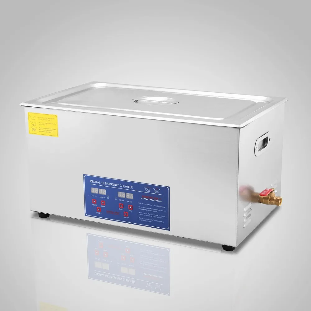 VEVOR Новый 22L Pro Цифровой Ультразвуковой очиститель для чистки ювелирных изделий