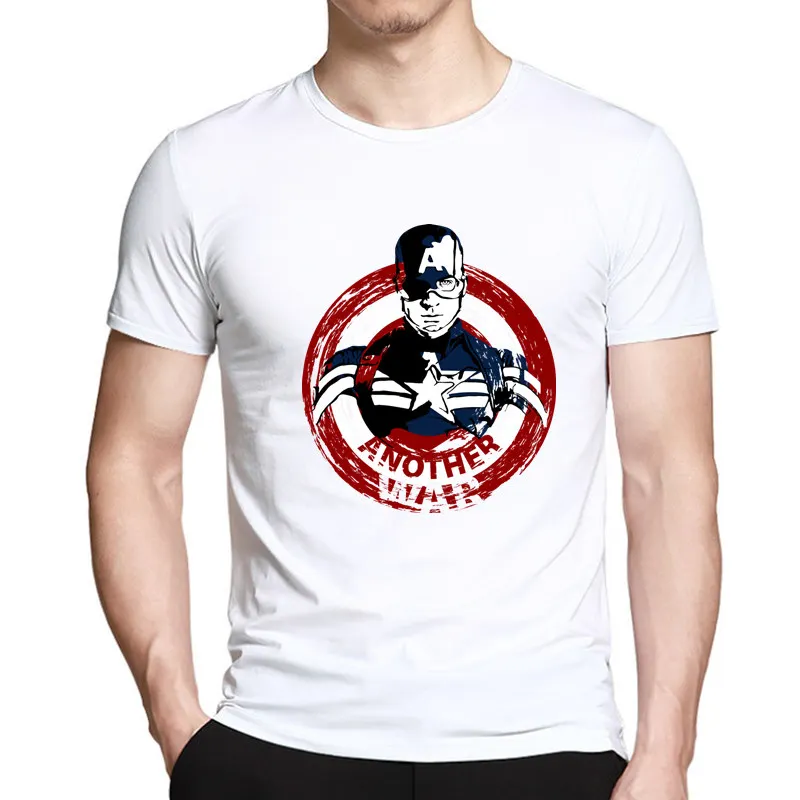 Mens Short sleeve Slim t shirt Avengers Captain America Printed T-shirt Man Casual Fashion Hipster Tee Tops Male Summer Clothing
Mens Short sleeve Slim t shirt Avengers Captain America Printed T-shirt Man Casual Fashion Hipster Tee Tops Male Summer Clothing