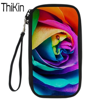 THIKIN Passport Cover PU Leather Passport Case for Girls Soft Pink Rose Printing Passport Holder Women Cover Passport Wallet Bag
THIKIN Passport Cover PU Leather Passport Case for Girls Soft Pink Rose Printing Passport Holder Women Cover Passport Wallet Bag