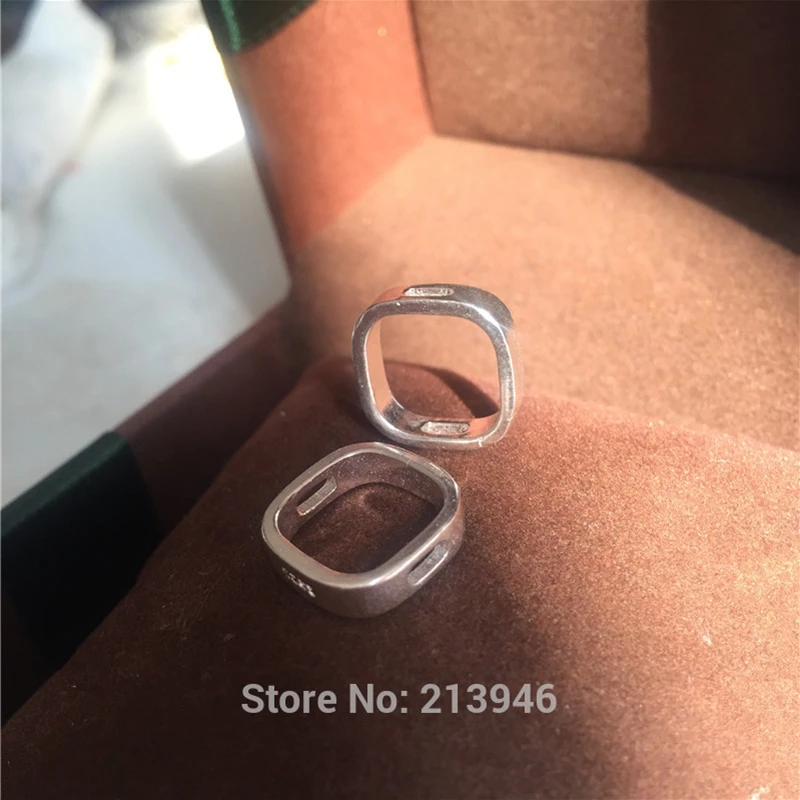 " Fake One Penalty Ten " 13MM "Mark s925" 5Pcs/7.5G 925 Sterling Silver 'Square Ring ' Jewellery Spacer Bead Jewelry Loose Beads
" Fake One Penalty Ten " 13MM "Mark s925" 5Pcs/7.5G 925 Sterling Silver 'Square Ring ' Jewellery Spacer Bead Jewelry Loose Beads