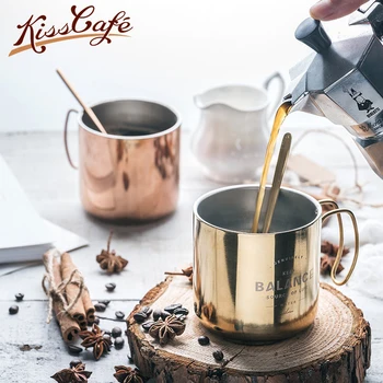 Simple Nordic Minimalism 304 Stainless Steel Coffee Cup With Handle Mug Beer Mug with Handle Cover Double Layers Water Cafe Cup
Simple Nordic Minimalism 304 Stainless Steel Coffee Cup With Handle Mug Beer Mug with Handle Cover Double Layers Water Cafe Cup