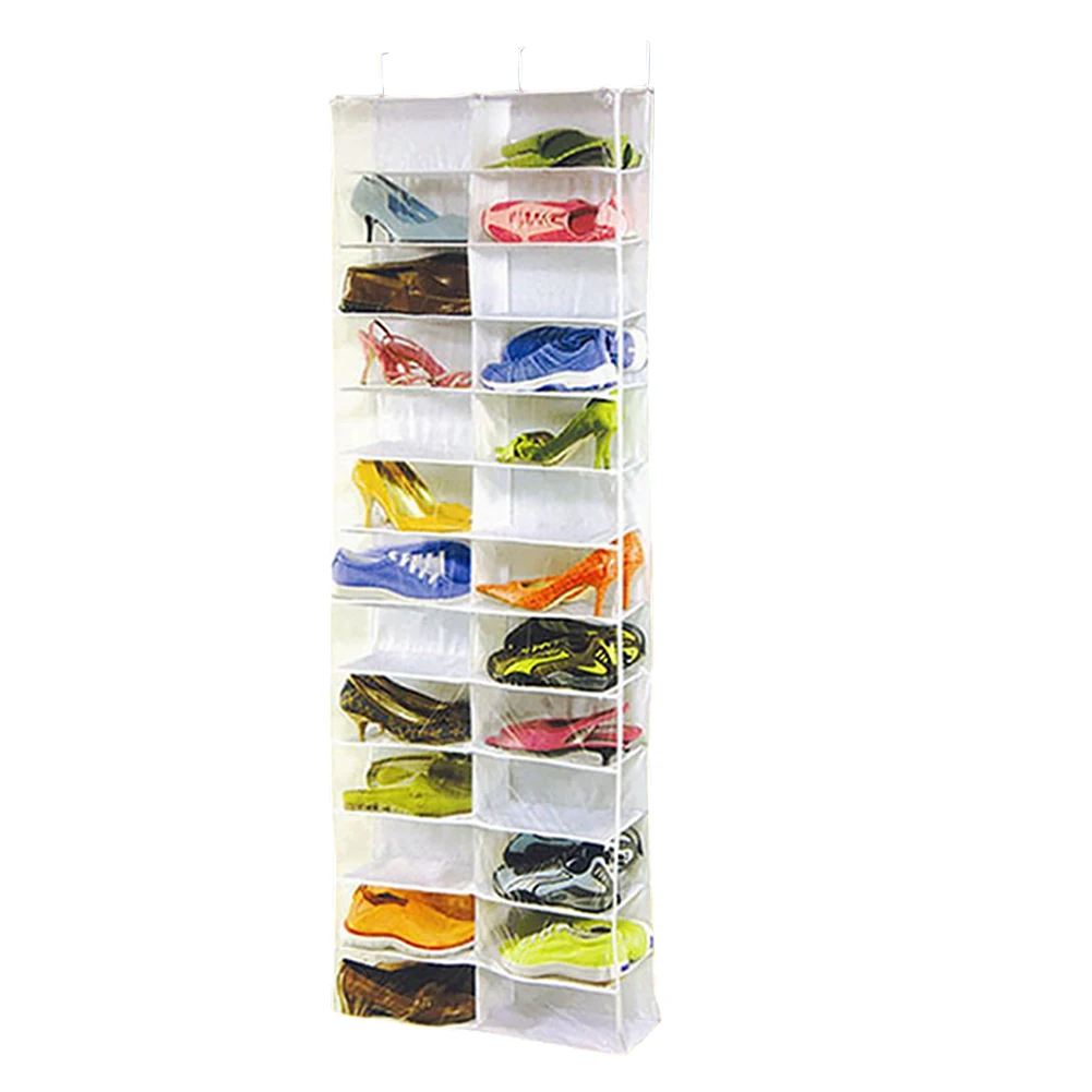 26 Pocket Storage Display Door Closet Hanging Household Holder Shoe Rack Home Use Organizer Multifunction Space-saving Slippers
26 Pocket Storage Display Door Closet Hanging Household Holder Shoe Rack Home Use Organizer Multifunction Space-saving Slippers