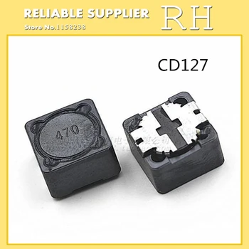 20PCS/lot SMD power inductors CD127 12*12*7MM 2.2UH 3.3UH 4.7UH 6.8UH 10UH 22UH 33UH 47UH 68UH 100UH 150UH 220UH 470UH
20PCS/lot SMD power inductors CD127 12*12*7MM 2.2UH 3.3UH 4.7UH 6.8UH 10UH 22UH 33UH 47UH 68UH 100UH 150UH 220UH 470UH