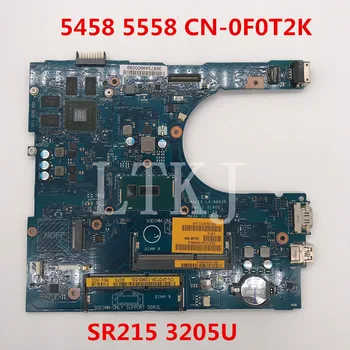 High quality For 5458 5558 5758 Laptop motherboard CN-0F0T2K 0F0T2K F0T2K AAL10 LA-B843P W/SR215 3205U CPU 920M 100% full Tested
High quality For 5458 5558 5758 Laptop motherboard CN-0F0T2K 0F0T2K F0T2K AAL10 LA-B843P W/SR215 3205U CPU 920M 100% full Tested