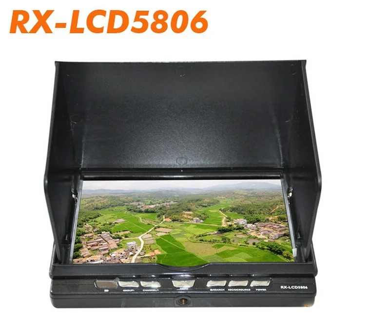 2015 New Boscam FPV Monitor RX-LCD5806 7'' 5.8GHz 32CH Diversity Receiver DVR HD FPV Monitor
2015 New Boscam FPV Monitor RX-LCD5806 7'' 5.8GHz 32CH Diversity Receiver DVR HD FPV Monitor