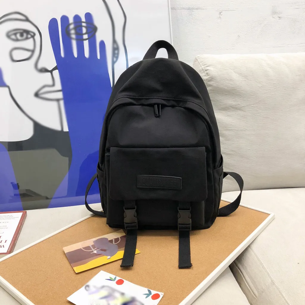 Canvas Simple Women Backpack Japan Style Leisure Travel Backpack For Girl Female Shoulder Bag Rucksack Mochila My Bagpack 2019
Canvas Simple Women Backpack Japan Style Leisure Travel Backpack For Girl Female Shoulder Bag Rucksack Mochila My Bagpack 2019