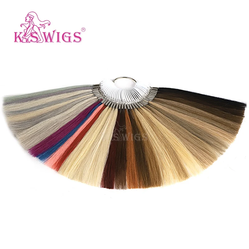 K.S Wigs 100% Remy Human Hair Color Rings/ Color Charts 37 Colors Available Can Be Dyed For Salon Sample Free Shipping
K.S Wigs 100% Remy Human Hair Color Rings/ Color Charts 37 Colors Available Can Be Dyed For Salon Sample Free Shipping