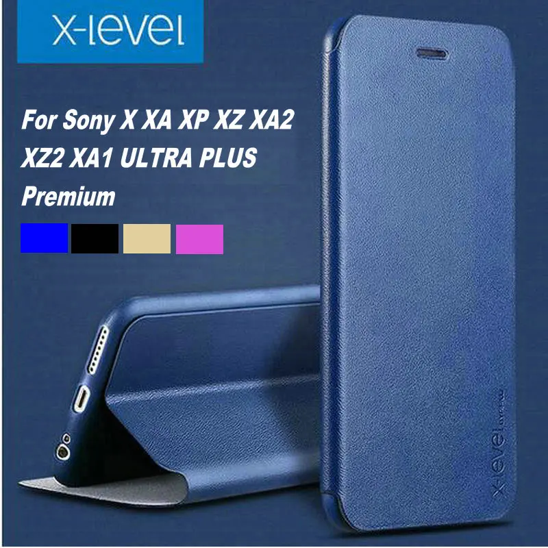 X Level PU Luxury Leather case for Sony Xperia XA2 XA1 XZ Premium Ultra Plus Flip Stand Soft Back Cover For XPeria 10 Plus XZ3
X Level PU Luxury Leather case for Sony Xperia XA2 XA1 XZ Premium Ultra Plus Flip Stand Soft Back Cover For XPeria 10 Plus XZ3