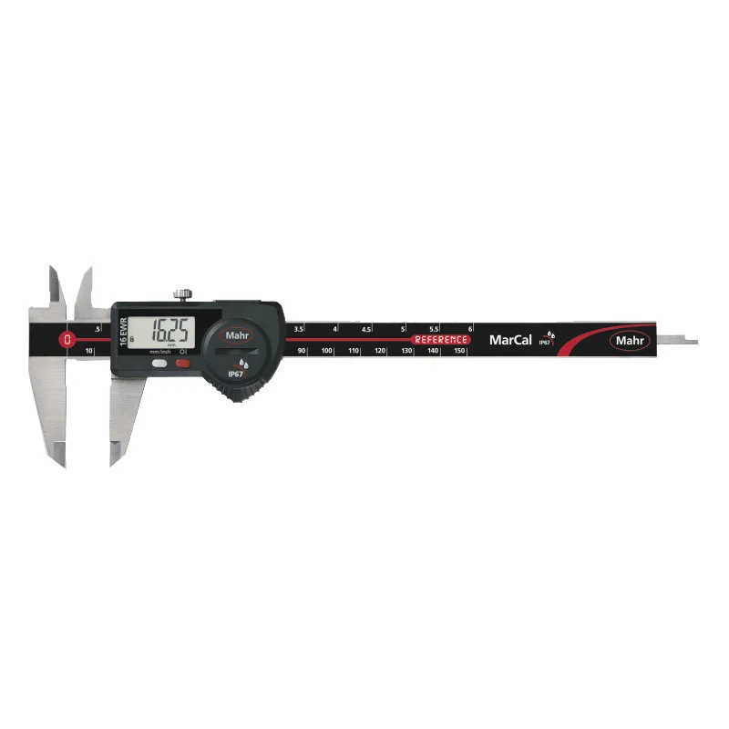 Mahr 16EWR Digital Calipers, Range 0-150mm/6" Metric/ inch Resolution 0.01mm/.0005" IP67 4103064 4103065 4103066 4103067
Mahr 16EWR Digital Calipers, Range 0-150mm/6" Metric/ inch Resolution 0.01mm/.0005" IP67 4103064 4103065 4103066 4103067