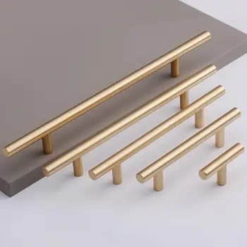 Gold Kitchen Door T Bar Straight Handle Knobs Cabinet Pull Diameter 10mm Stainless Steel Handles Furniture Handle
Gold Kitchen Door T Bar Straight Handle Knobs Cabinet Pull Diameter 10mm Stainless Steel Handles Furniture Handle