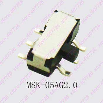200PCS 6Pin Mini Switch SMD On-OFF 2Position Micro Slide Switch Toggle Switch Handle H=2MM MSK-05AG2.0
200PCS 6Pin Mini Switch SMD On-OFF 2Position Micro Slide Switch Toggle Switch Handle H=2MM MSK-05AG2.0