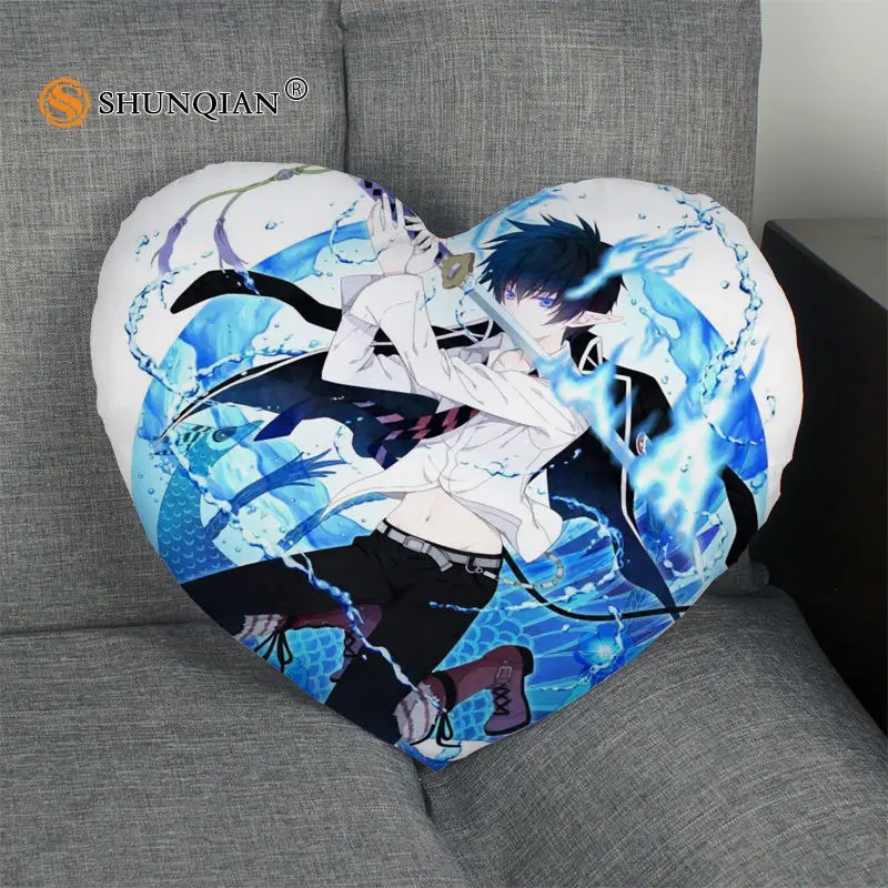 Blue Exorcist Heart Shape Pillow Cover Custom zipper Pillowcase Just Cover No Core Size 41x36cm,47x42cm
Blue Exorcist Heart Shape Pillow Cover Custom zipper Pillowcase Just Cover No Core Size 41x36cm,47x42cm